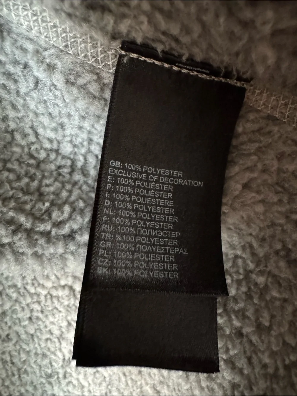 The North Face Men’s S Gray Quarter Zip Sweater Fleece Pullover